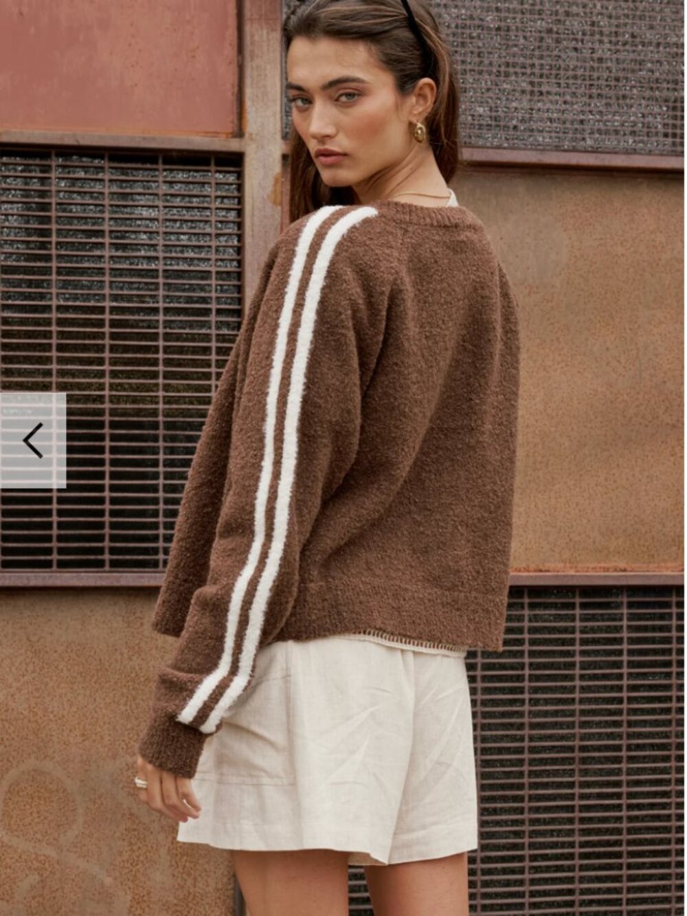 Bohme Zip Up Sweater, size XS